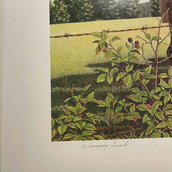 Unframed Dempsey Essick drawing print - Picture 2 of 4